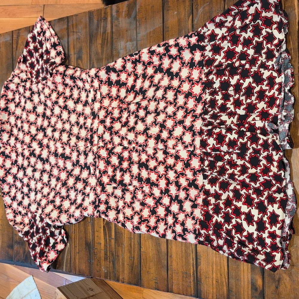 Whistles Millie Star Print Dress Pleated - Picture 11 of 11